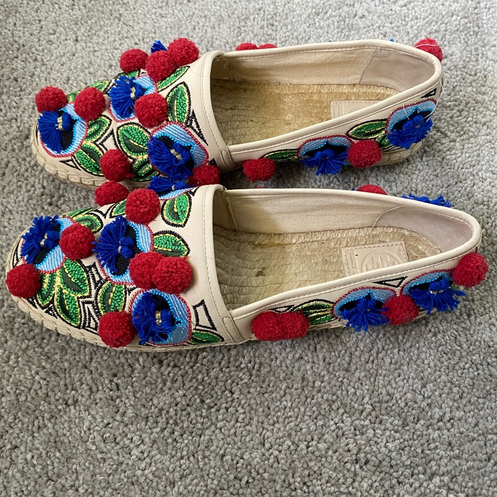 Like New Tory Burch Summer Espadrilles